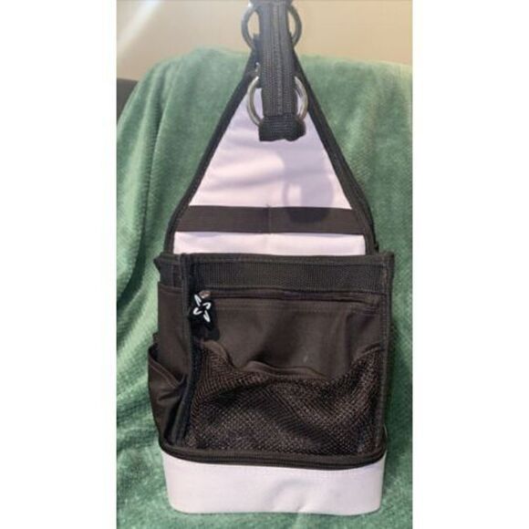 AMMs The Original Tote-Ally Cool On-the-Go Scrapbook Canvas Craft Pink Camo Bag - Picture 5 of 7